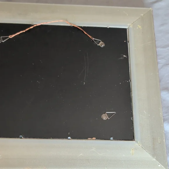 Antique-Style Framed Hawaiian Island Map Wall Art - Gold Brown - Picture 7 of 7